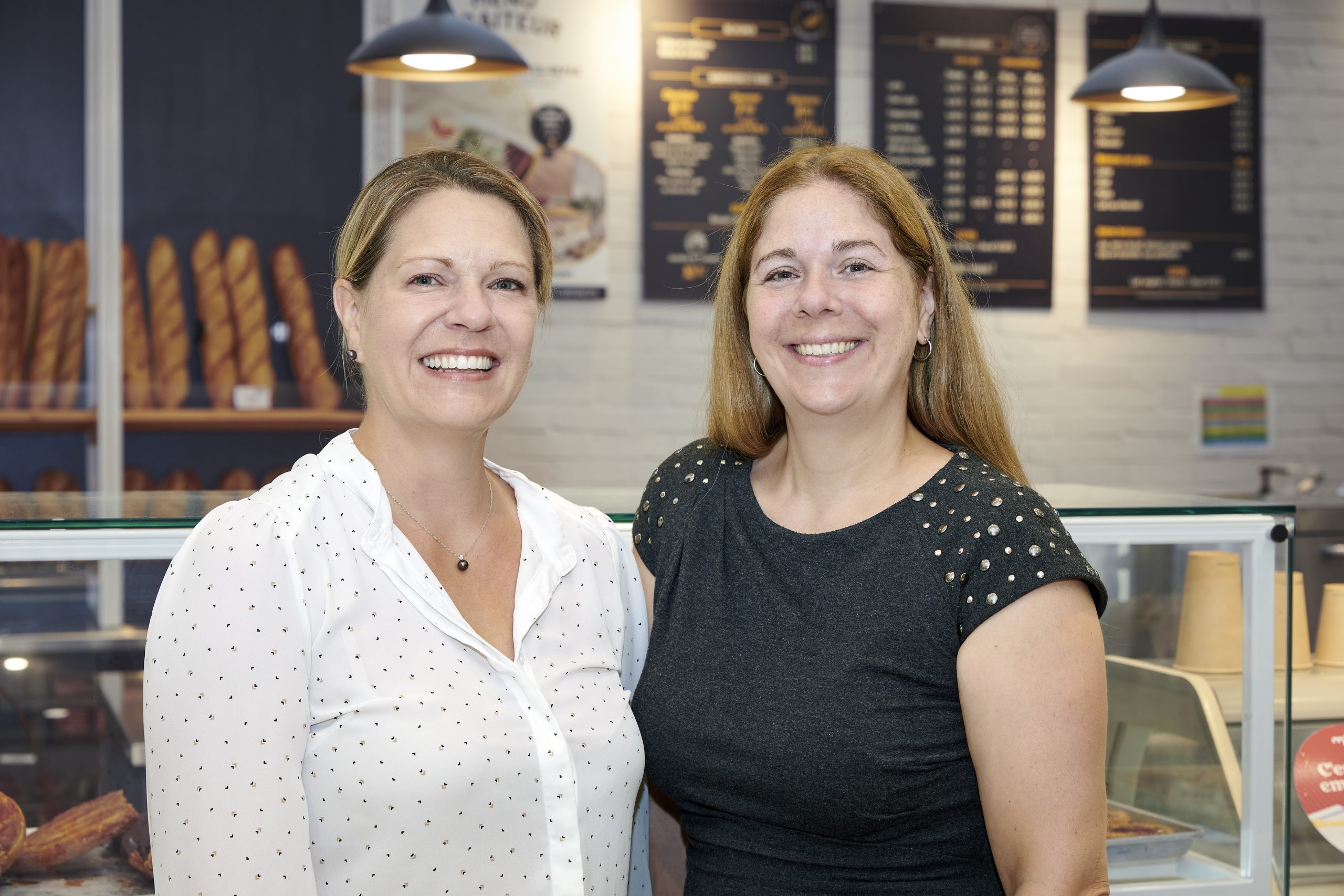 Elisabeth et Pascale Perreault de la boulangerie MariePain